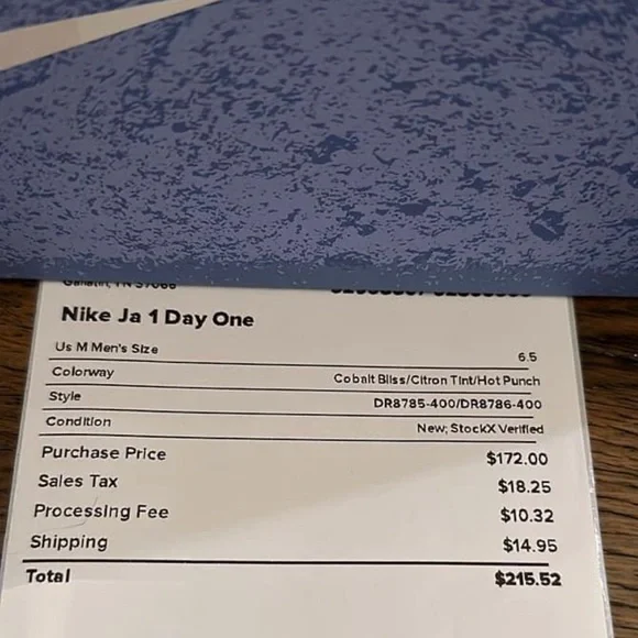 Nike Ja 1 Day One - Picture 5 of 5